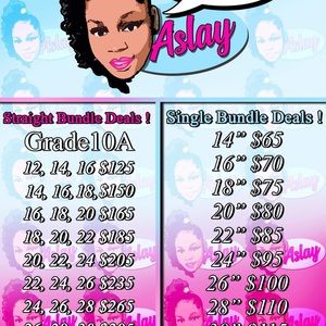 Bundles and mink lashes